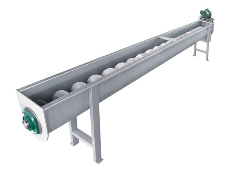 不銹鋼螺旋式水平輸送機(jī)